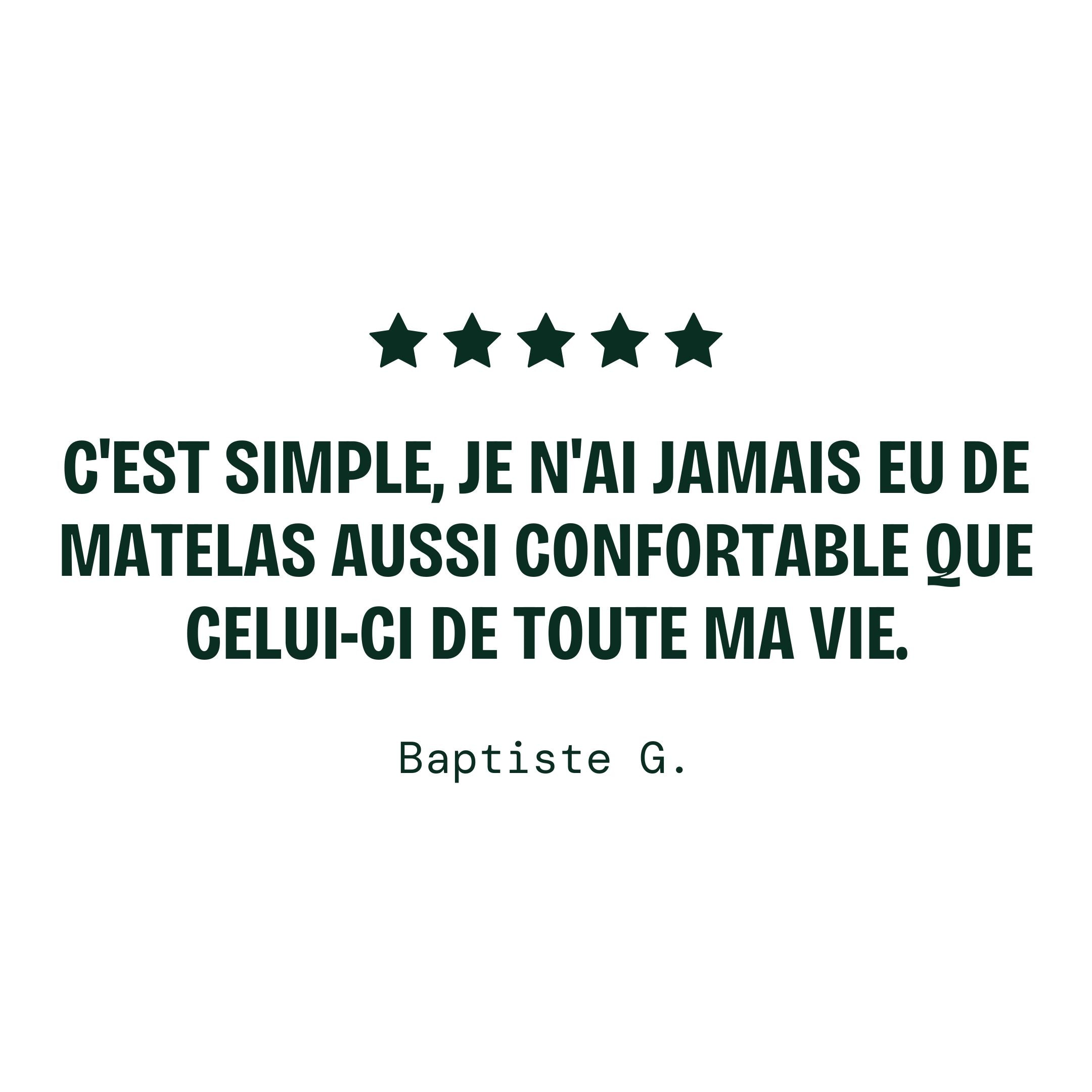 Matelas alba Pearl