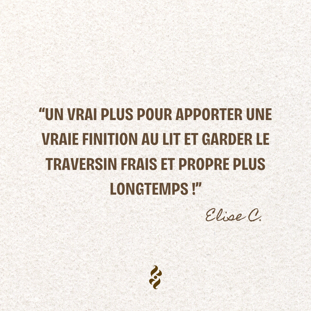 TAIE DE TRAVERSIN JULIA